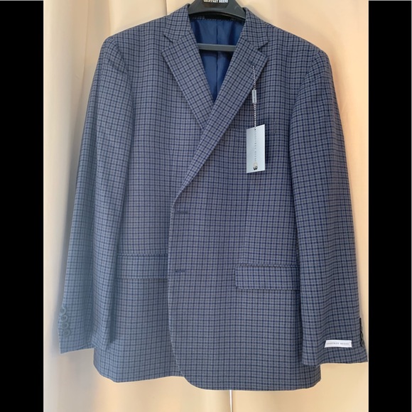 Geoffrey Beene Other - Navy plaid sportscoat